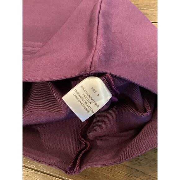 Miss Circle Revolve Purple Bandage Bodycon long sleeve mini Dress Mesh small - Picture 3 of 13